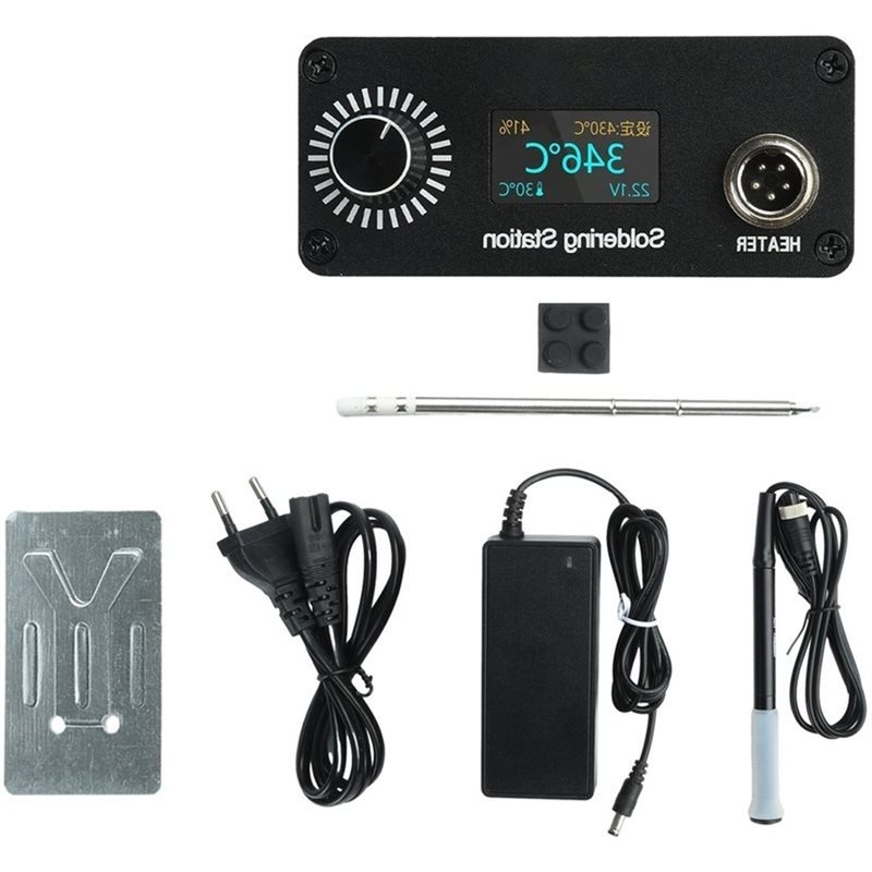 T12 Soldering Station Oled - 【A56X】T12 Mini station de soudage numérique