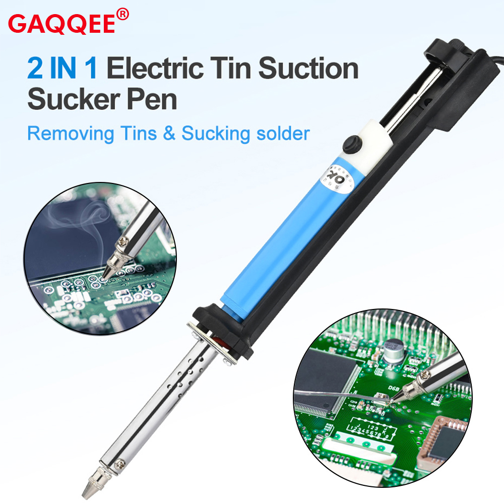 Desoldering Pump Electric Vacuum Station - Stylo à ventouse électrique en étain