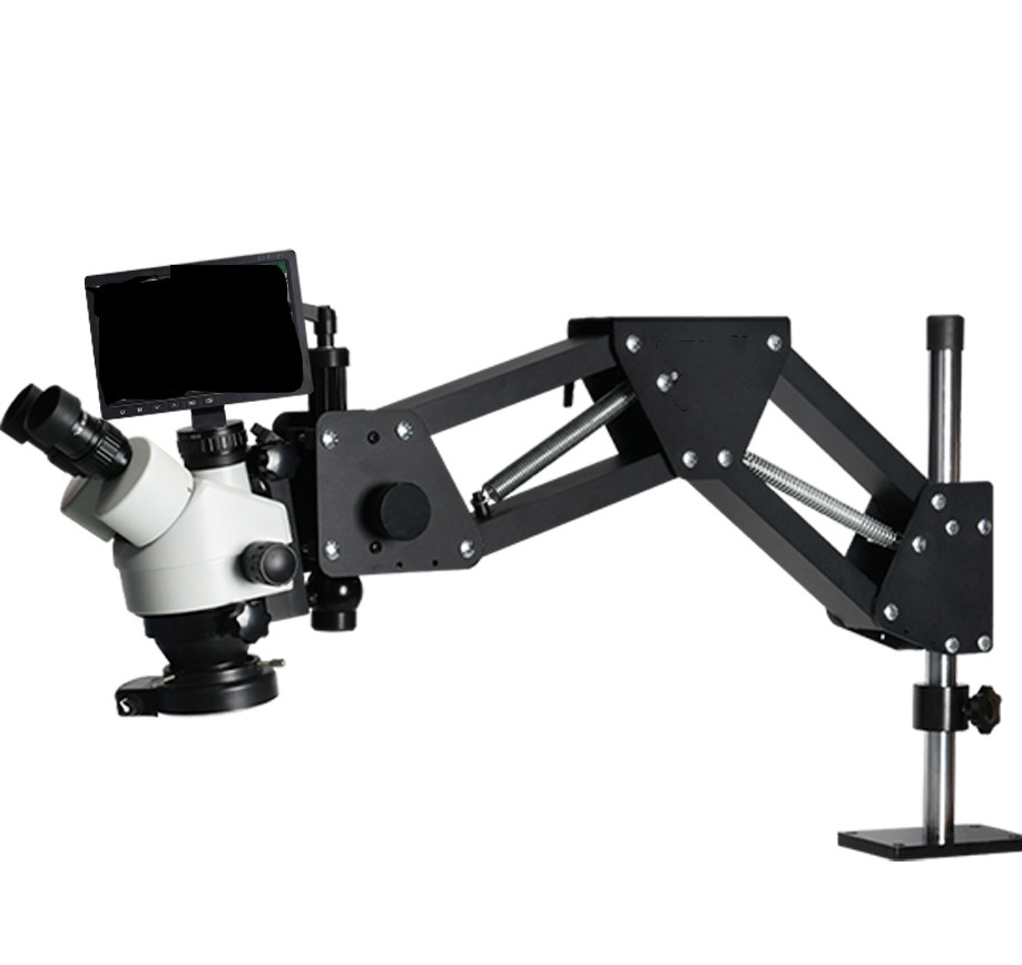 Microscope stéréoscopique trin - Trinocular Stereo Microscope 7X-45X avis et prix