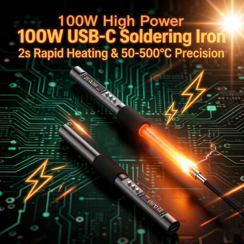 Fer à souder 100W, chauffe ins - C210 Precision Soldering Station avis et prix