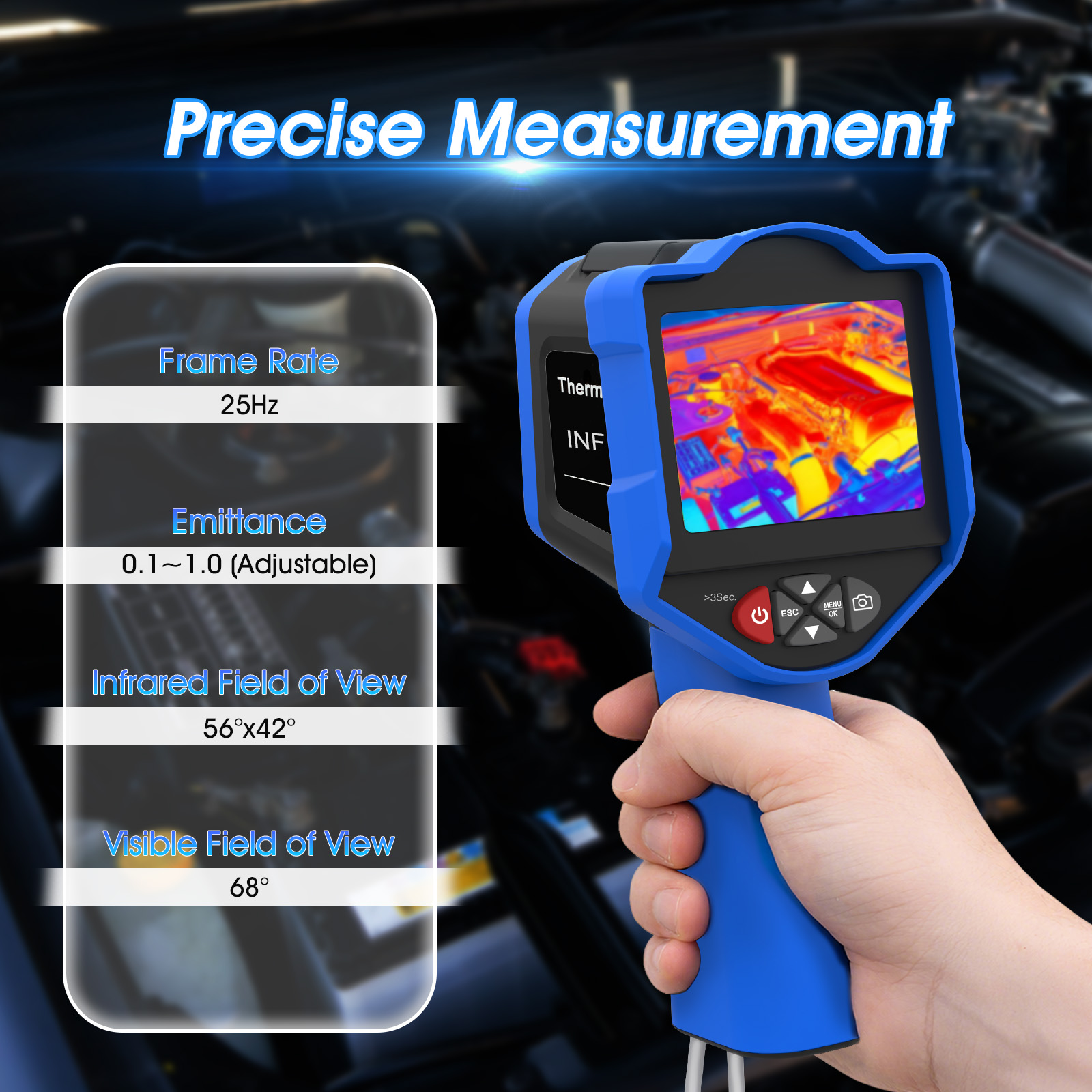 Caméra thermique HoldPeak 256  - Thermal Imaging Camera Pcb Repair avis et prix